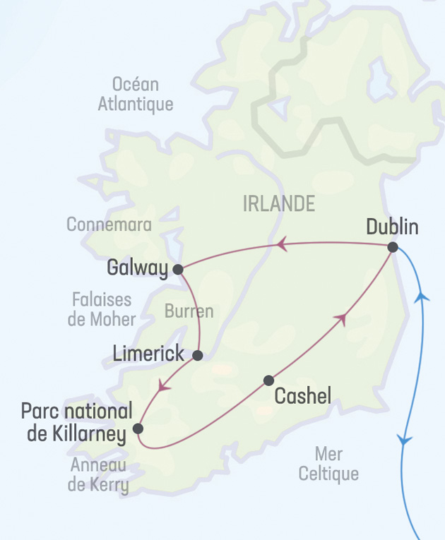 Circuit Irlande Organise Tout Compris En Autocar Escapade Voyages