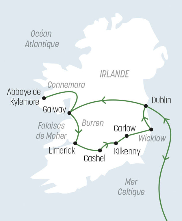 Voyage en Irlande : circuit, séjour sur mesure